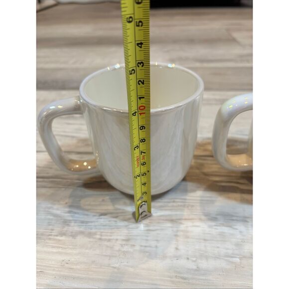 Target Bullseye White Iridescent Bunny Mug, Coffee Cup - Picture 7 of 7